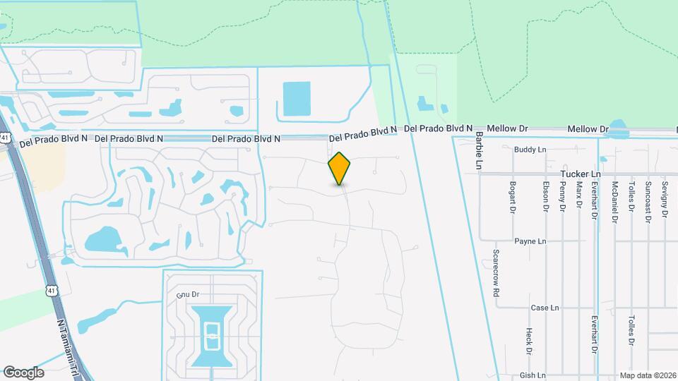 4117 San Clemente Ct Map and Location Details