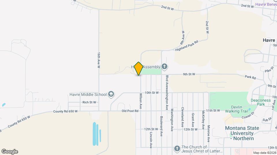 904 Wilson Ave Map and Location Details