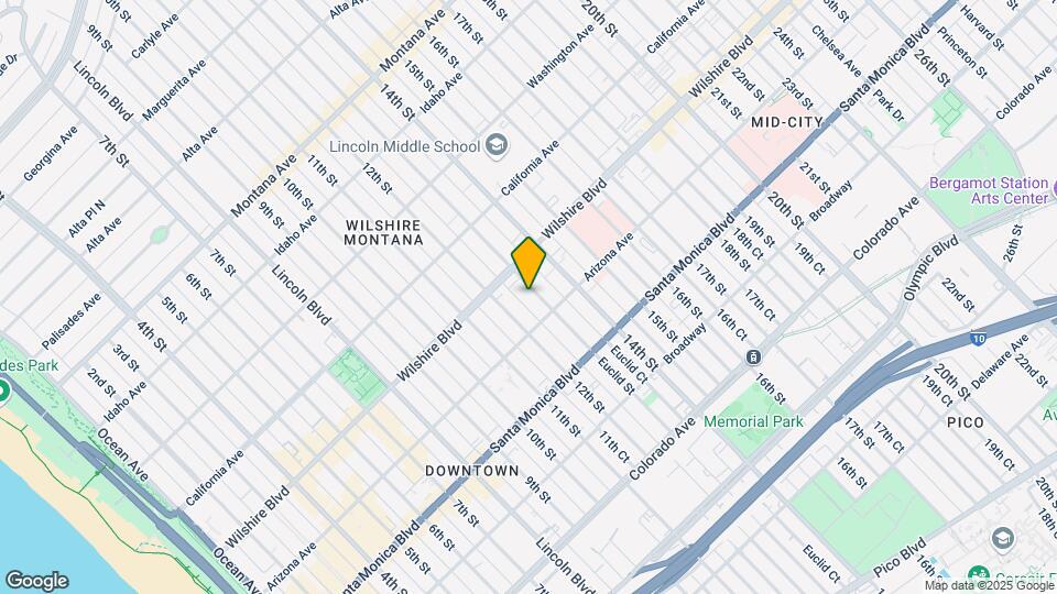 1232 Euclid St Map and Location Details