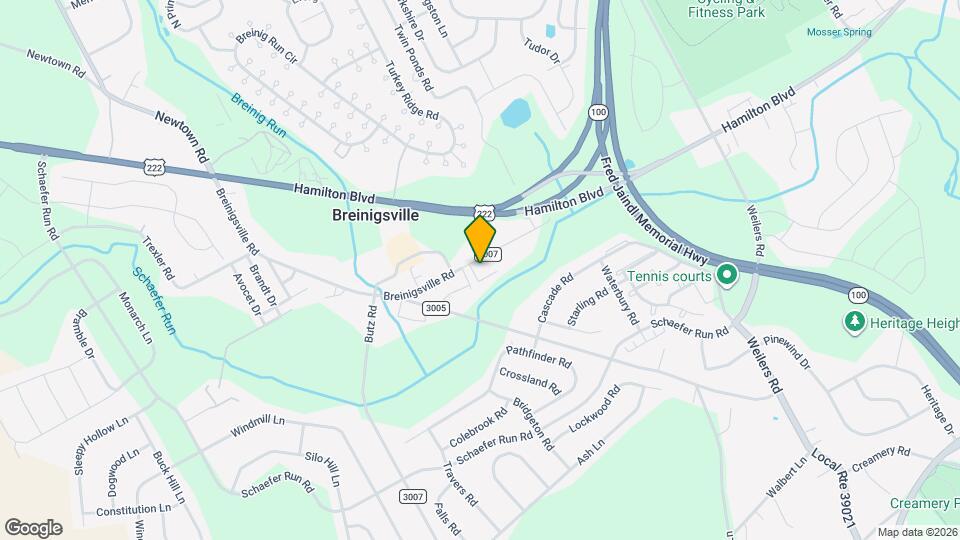8740 Breinigsville Rd Mapa y Detalles de la Ubicación
