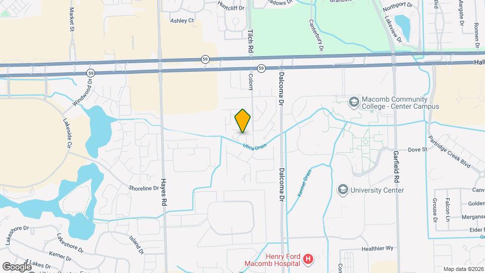 $1550 2 bedroom town house Map and Location Details