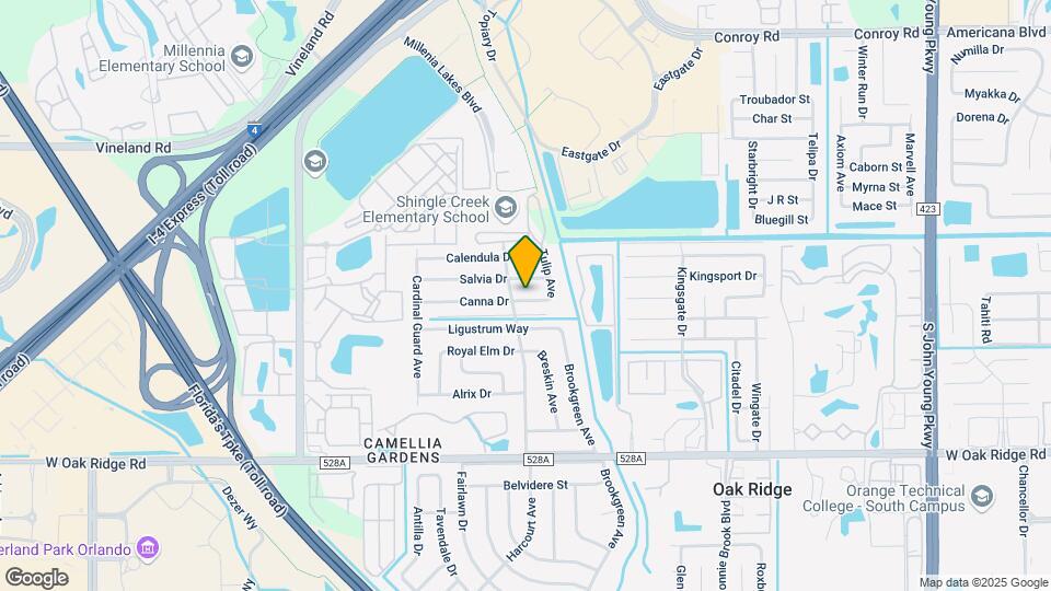 4485 Canna Dr Map and Location Details