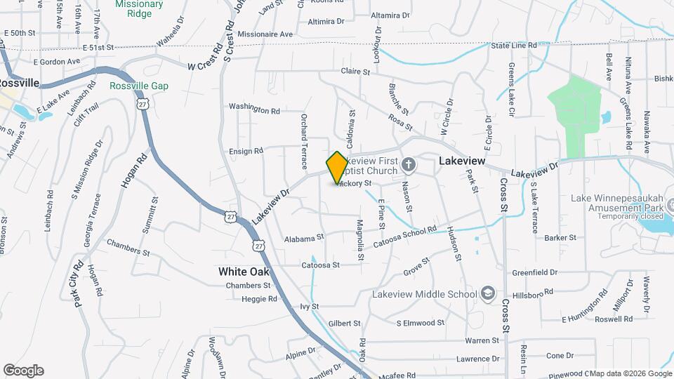 409 Hickory St Map and Location Details