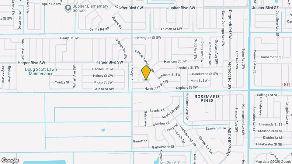 836 Kecherburg Rd SW Mapa y Detalles de la Ubicación