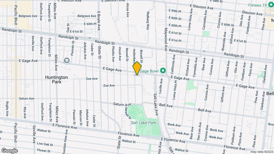 6418 Hollenbeck St Mapa y Detalles de la Ubicación