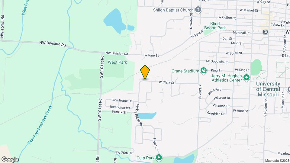 630 W Clark St, Unit A Map and Location Details