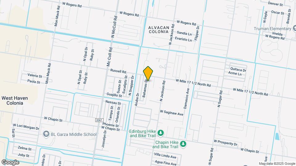2102 Bahamas Dr Map and Location Details