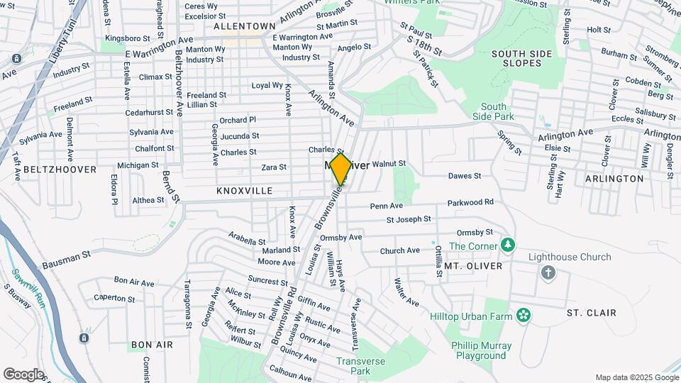 237 Brownsville Rd Mapa y Detalles de la Ubicación