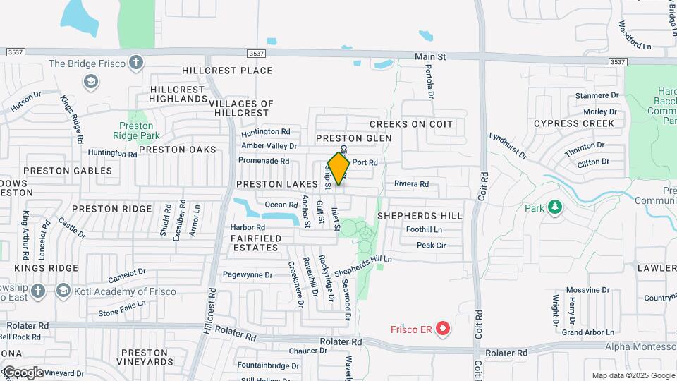 8017 Clipper St Map and Location Details