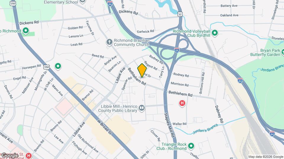 4930 Bethlehem Rd Map and Location Details