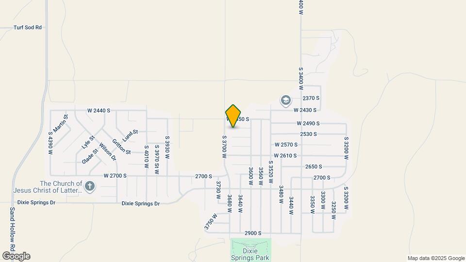 3685 W 2510 S Map and Location Details