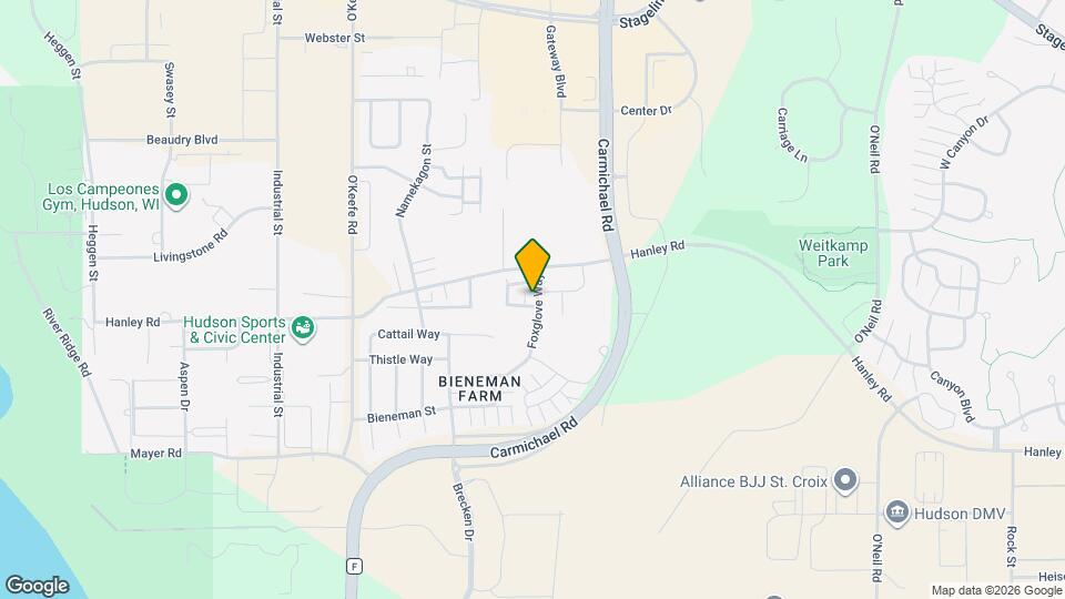 2407 Foxglove Cir Mapa y Detalles de la Ubicación