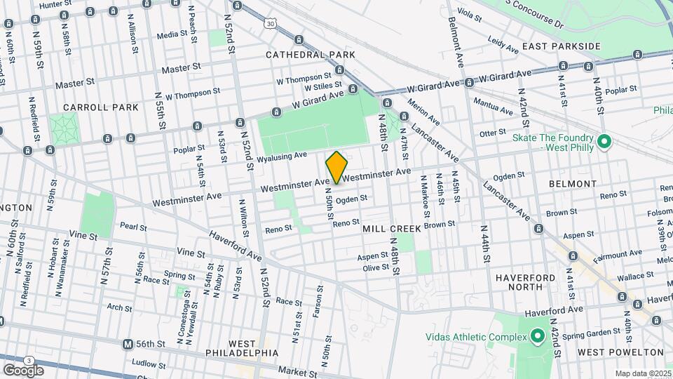 4947 Hoopes St Map and Location Details