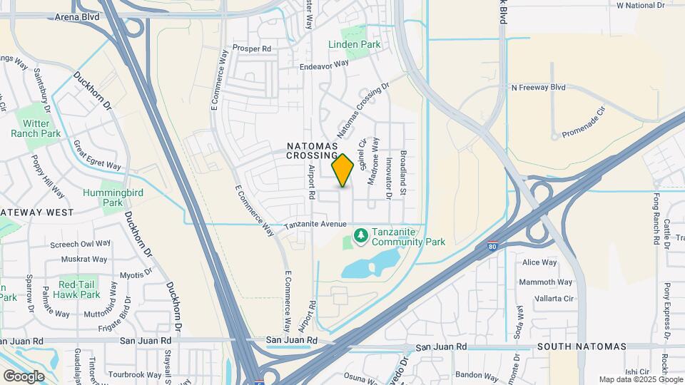 3696 Naturita Way Map and Location Details