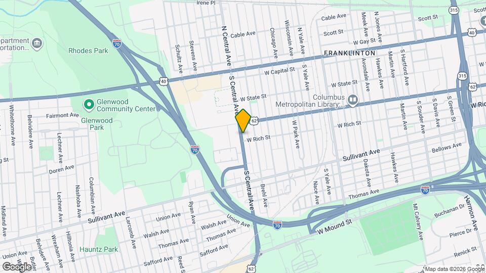 210 S Central Ave Mapa y Detalles de la Ubicación