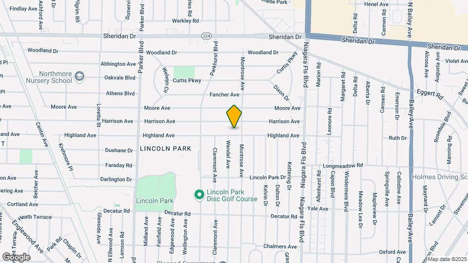 Lincoln Park Duplexes Map and Location Details