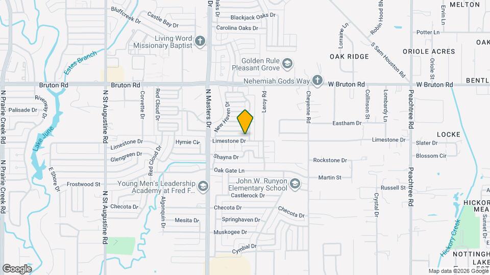 10379 Limestone Dr Map and Location Details