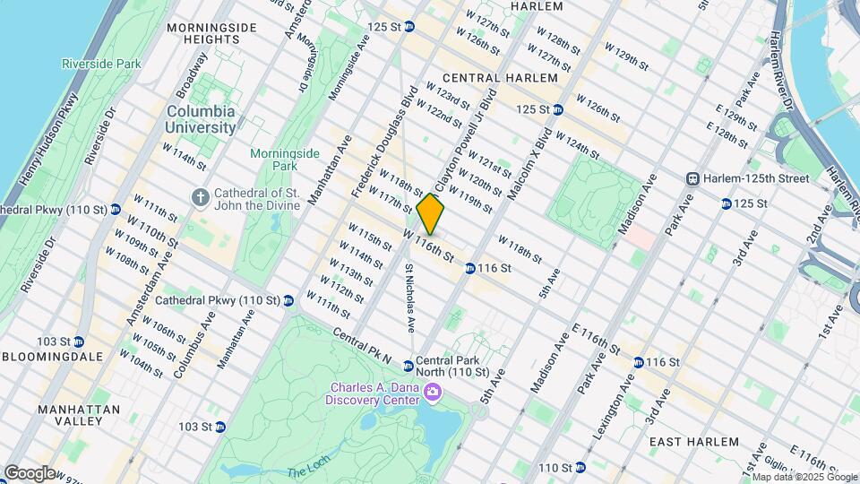 143-145 W 116th St Map and Location Details