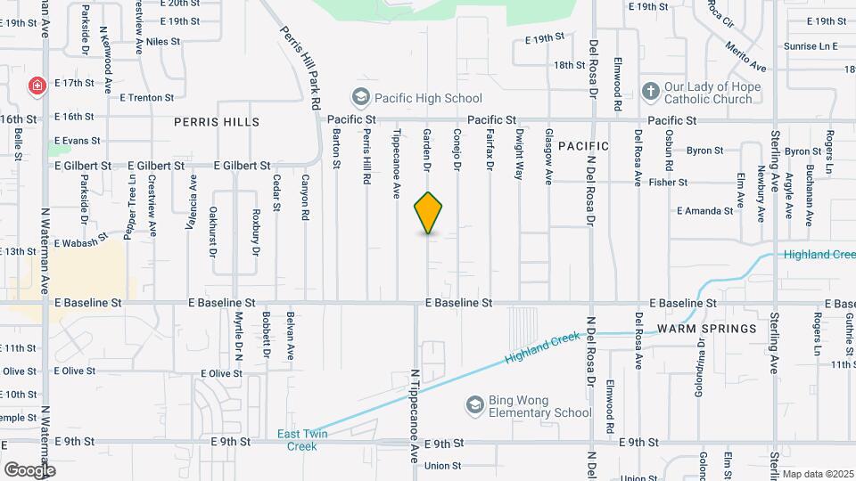 7193 Garden Dr Map and Location Details
