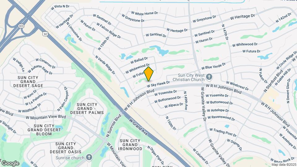 15532 W Sky Hawk Dr Map and Location Details