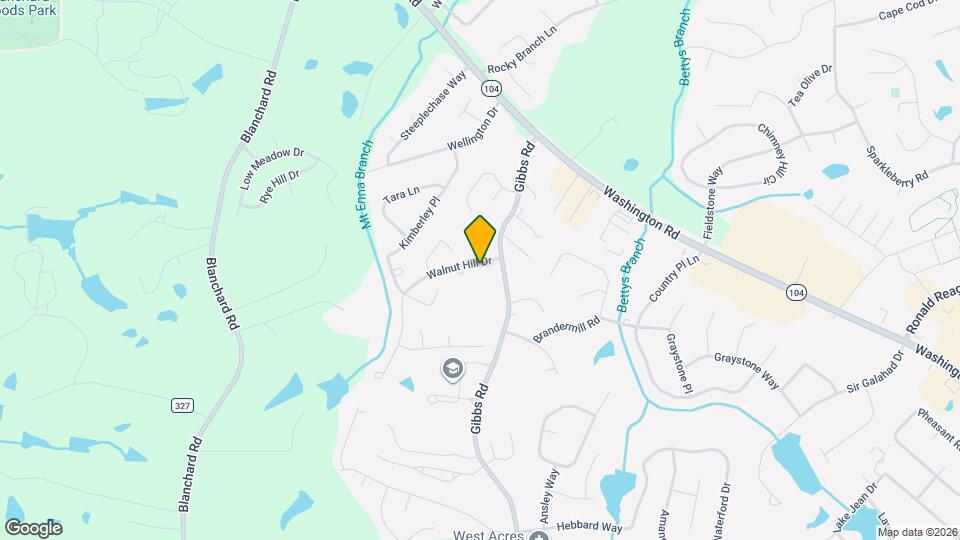 4648 Walnut Hill Dr Map and Location Details