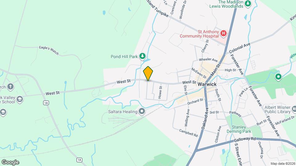 93 West St Map and Location Details