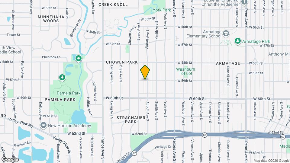 5900 Abbott Ave S Map and Location Details