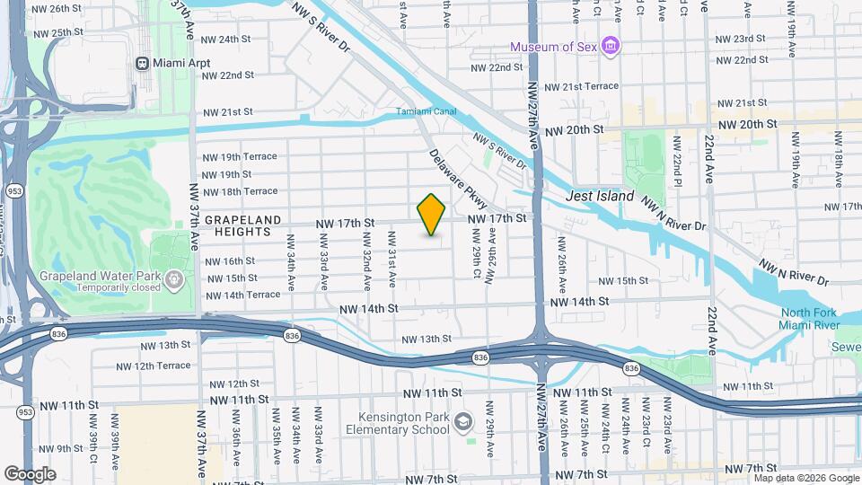 3041 NW 16th St Mapa y Detalles de la Ubicación