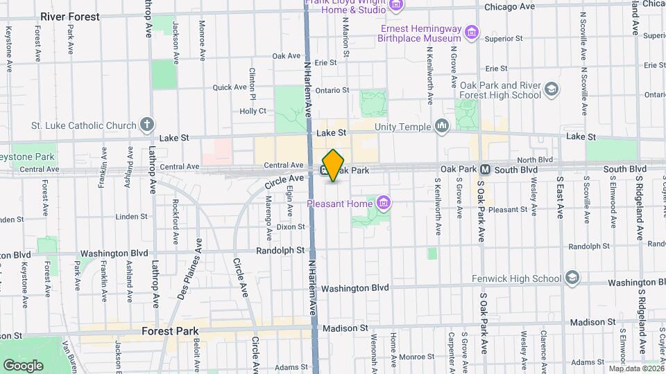 112 S Maple Ave, Unit 1B Map and Location Details