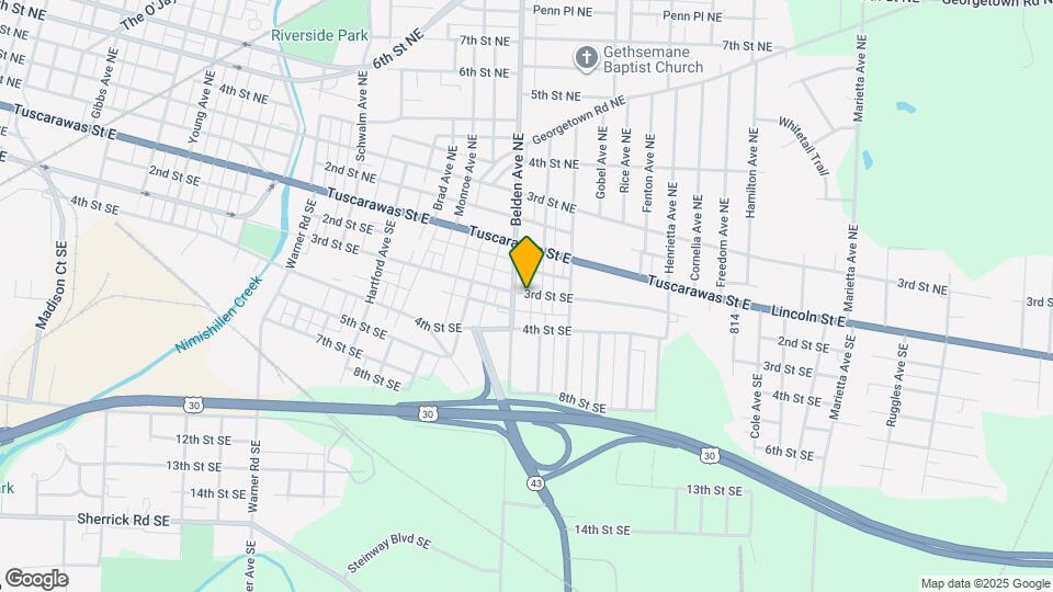 2108 3rd St SE Map and Location Details