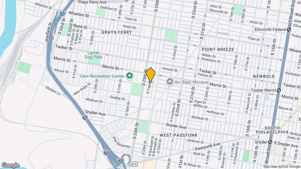 1753 S Taylor St Map and Location Details