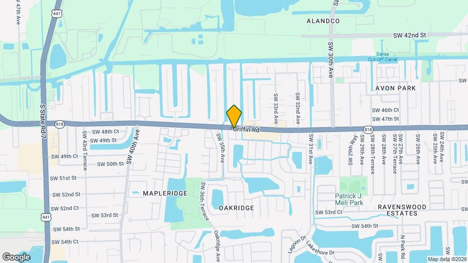 4807 SW 34th Ave Map and Location Details