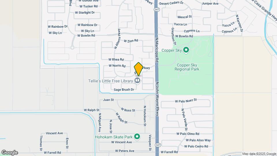17507 N Costa Brava Ave Map and Location Details