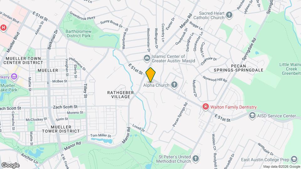 5005 Cottonwood Cir Map and Location Details