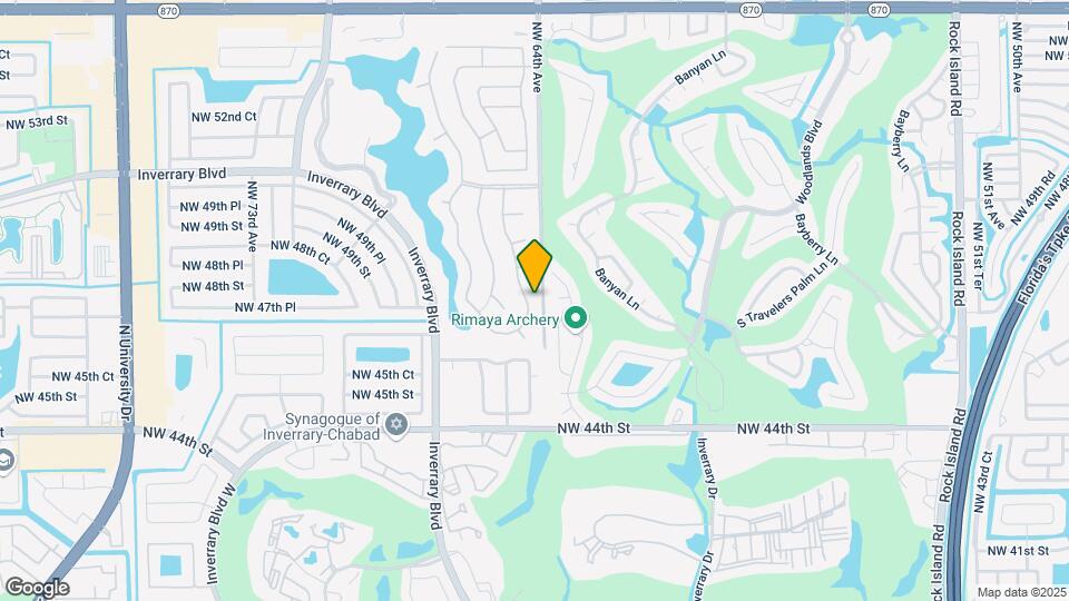 4750 NW 65th Ave Map and Location Details