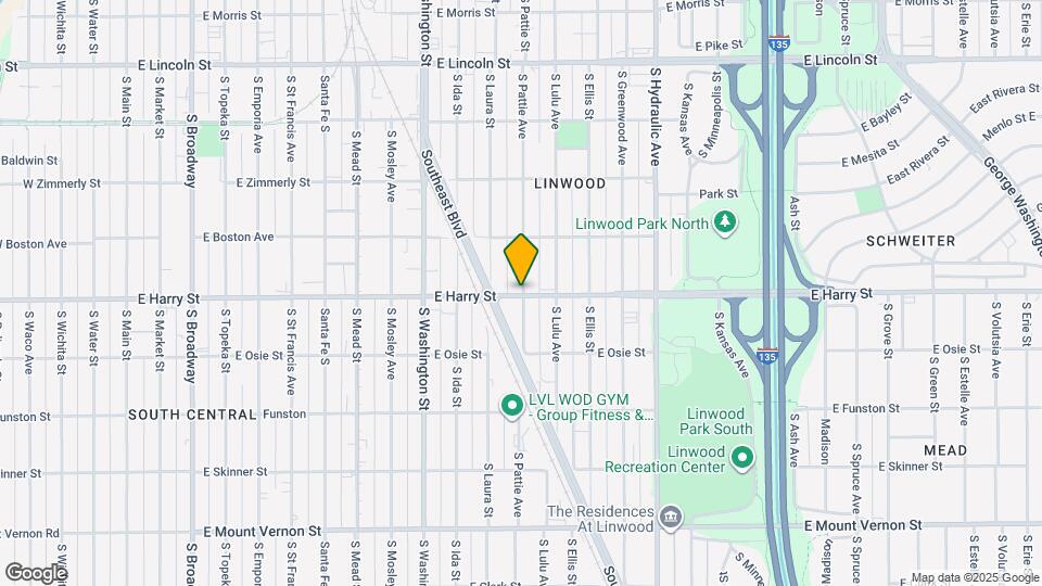 1601 S Pattie St Map and Location Details