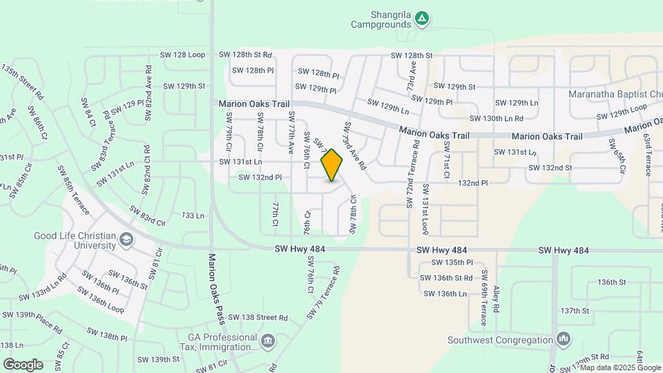 13270 SW 79th Cir Map and Location Details