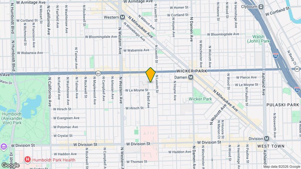 1517 N Bell Ave, Unit 3 Mapa y Detalles de la Ubicación