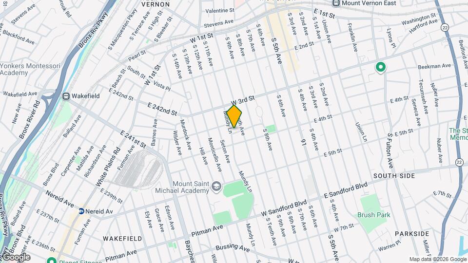 249 S 11th Ave, Unit 1 Map and Location Details