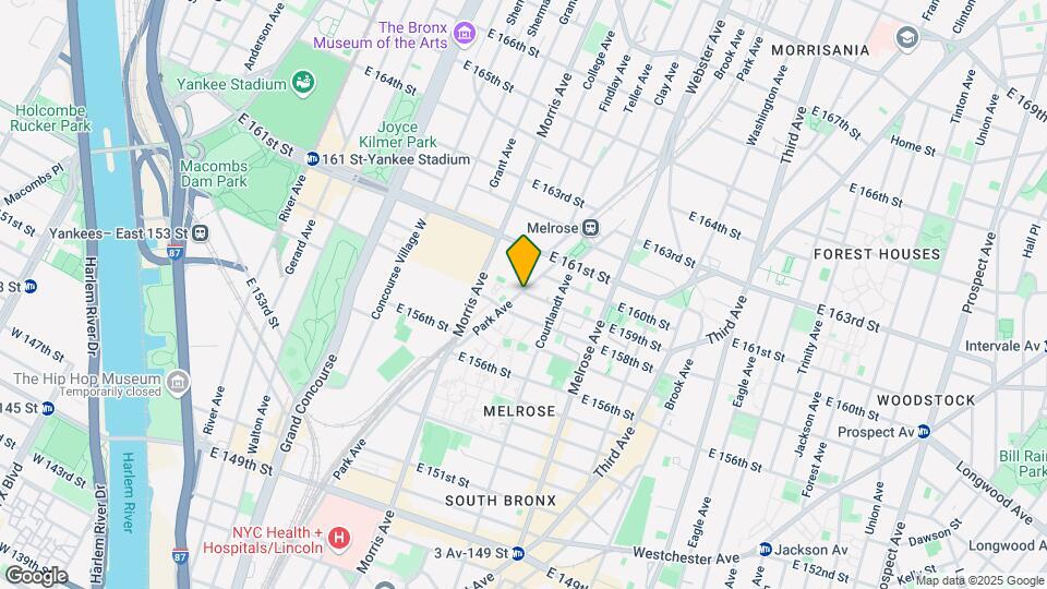 300 E 159th St Map and Location Details