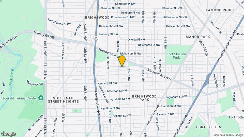 720 Madison Street NW Map and Location Details