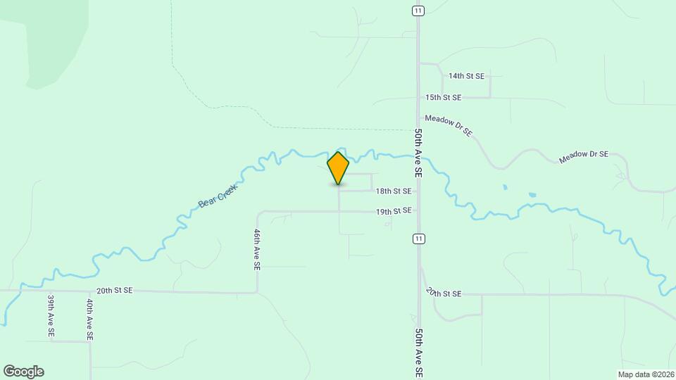 3634 18th St SE Map and Location Details