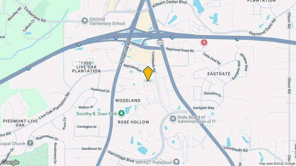 Eagles Landing Tallahassee Mapa y Detalles de la Ubicación