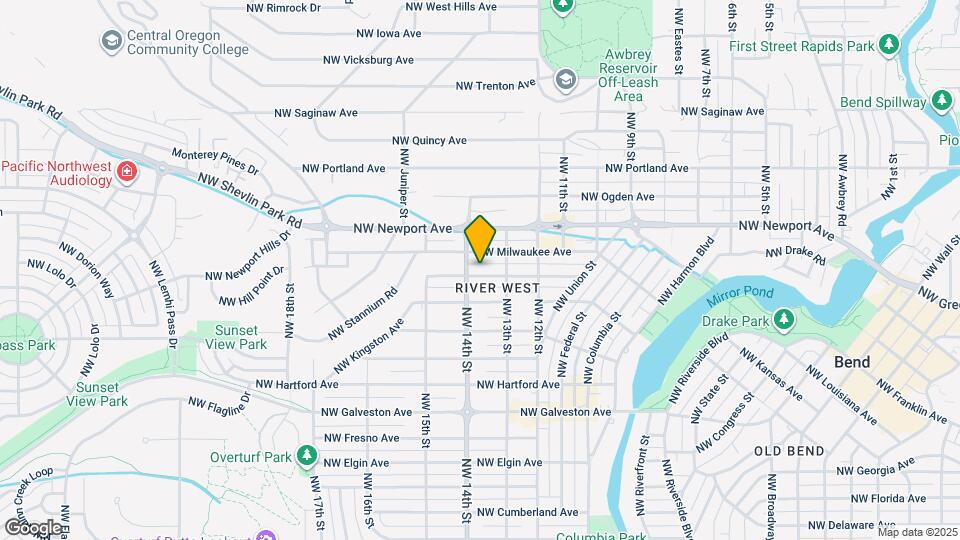 1362 NW Lexington Ave Map and Location Details