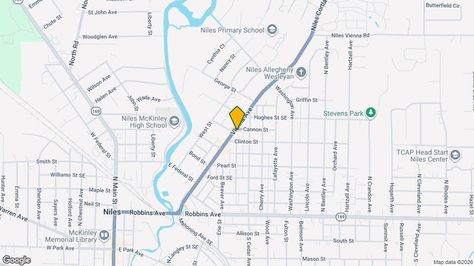 523 Vienna Ave, Unit 1 Map and Location Details
