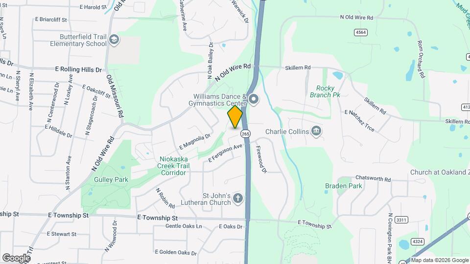 2749 N Wakefield Pl Map and Location Details