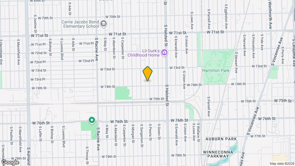 7346 S Peoria St, Unit 2 Mapa y Detalles de la Ubicación