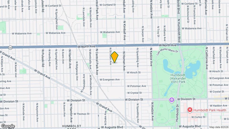 3446 W Beach Ave, Unit Apartment for rent near 2 parks Mapa y Detalles de la Ubicación