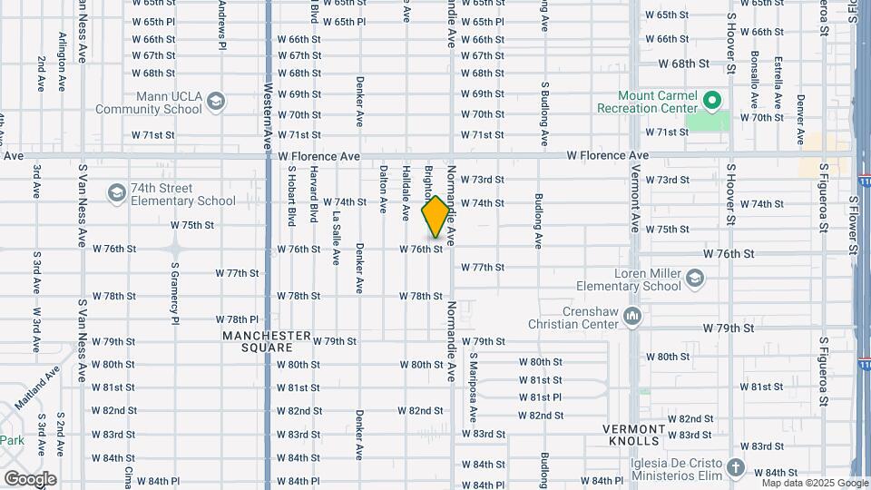 7530 Brighton Ave Mapa y Detalles de la Ubicación
