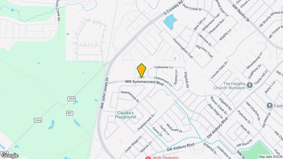 1213 Summerset Ln Mapa y Detalles de la Ubicación